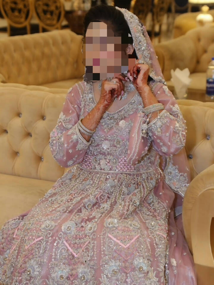 Festive Walima Suit with long Tail Dupatta | Women Bridals | Medium | Worn Once