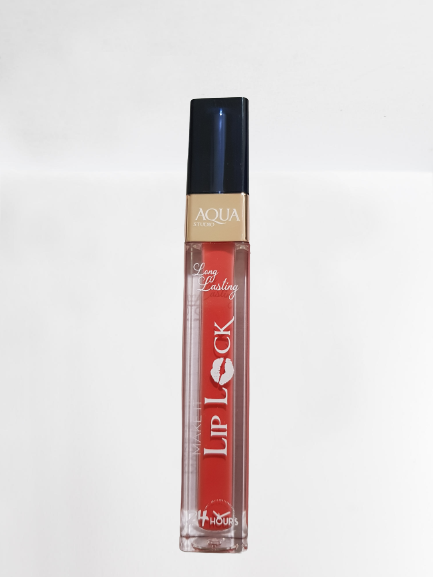 ORANGE PLUM MAKE IT LIP LOCK AQUA STUDIO LIP GLOSS