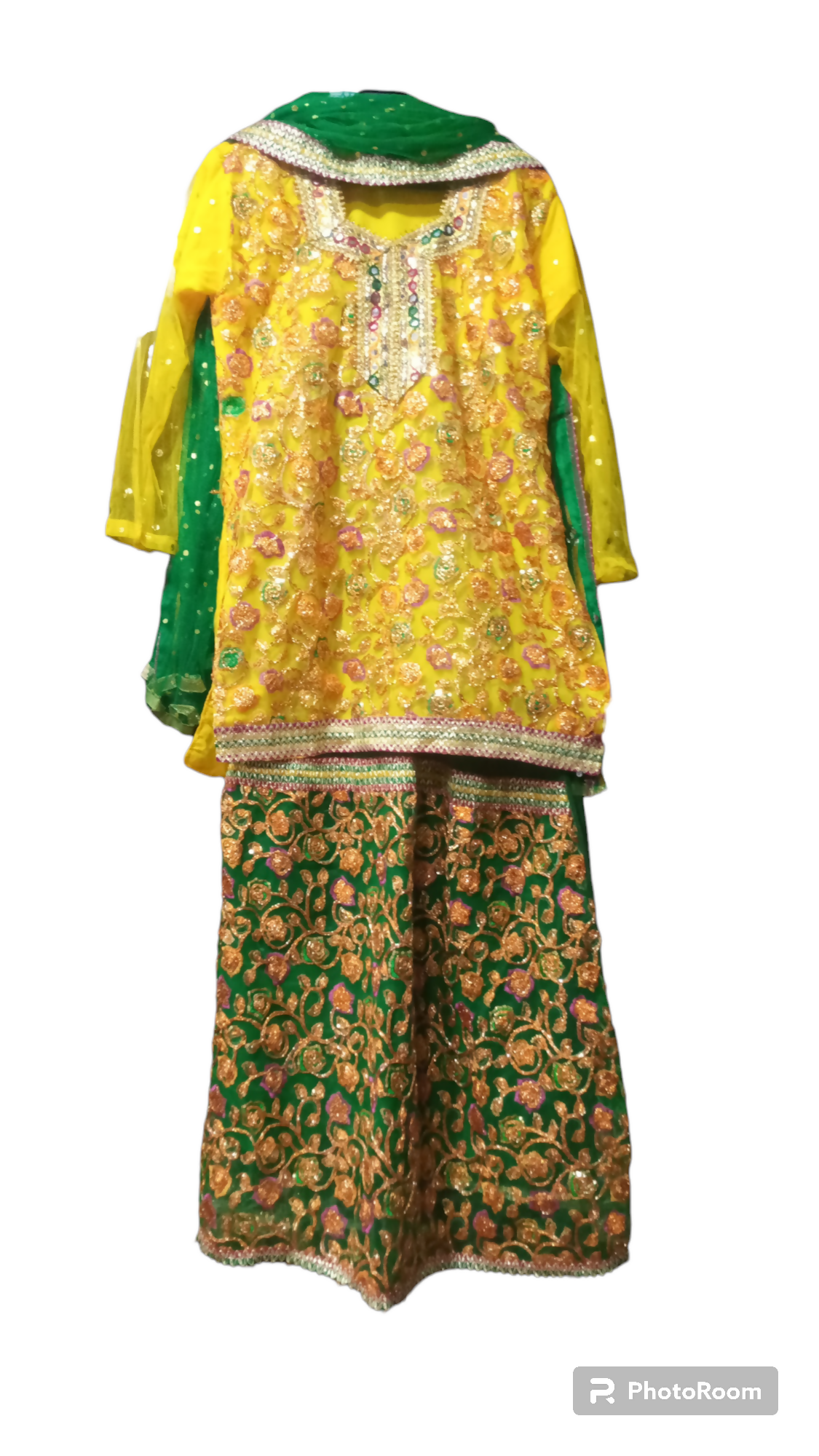 دوپٹہ کے ساتھ لہنگا کورتی | خواتین رسمی | پریلوڈ