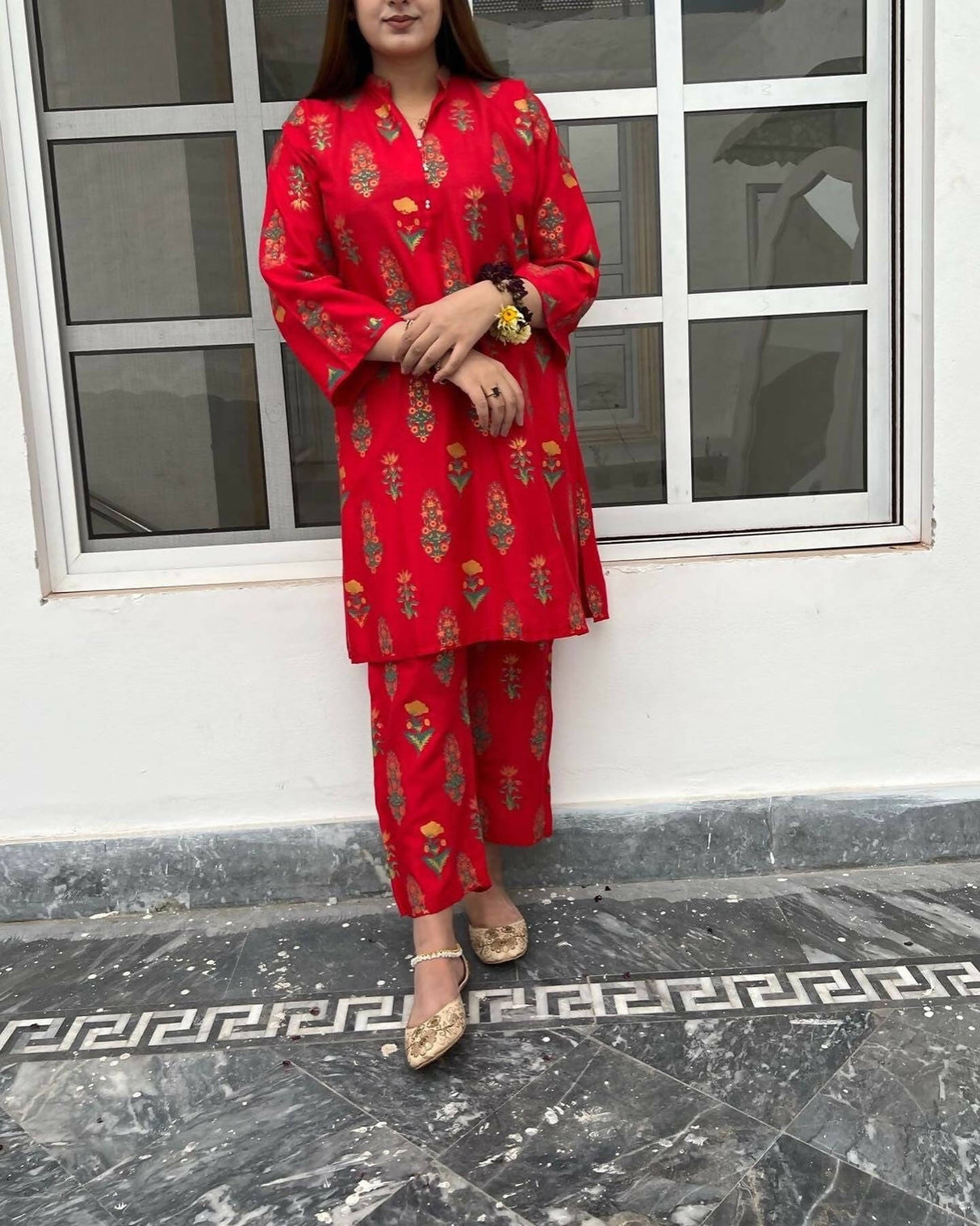 Blue 2 pc Stitched suit | Women Locally Made Kurta | All Sizes | Brand New