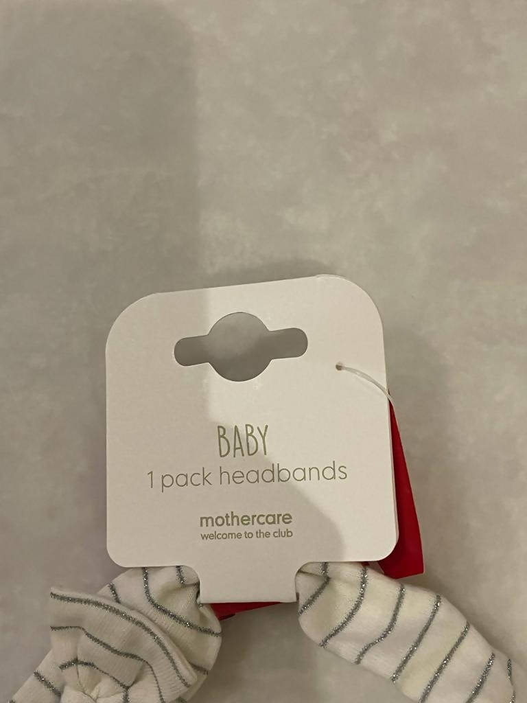 Mothercare | White Headband | Girls Hairbands & Hair Accessories | Brand New