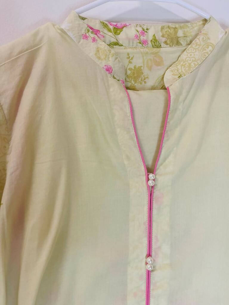 سبز 3 سوٹ | خواتین نے مقامی طور پر بنایا کرتہ | پریلوڈ