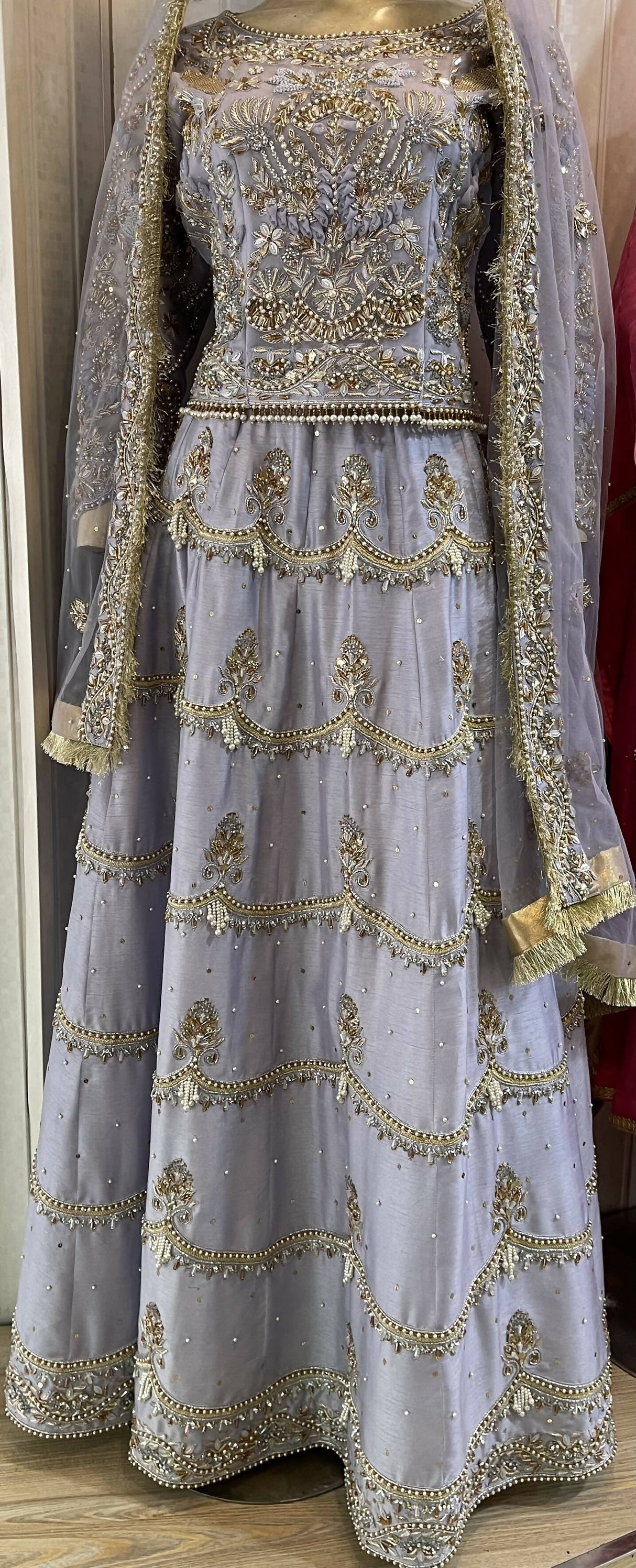 Lilac Dazzling Suit | Women Bridals | Small |Worn Once