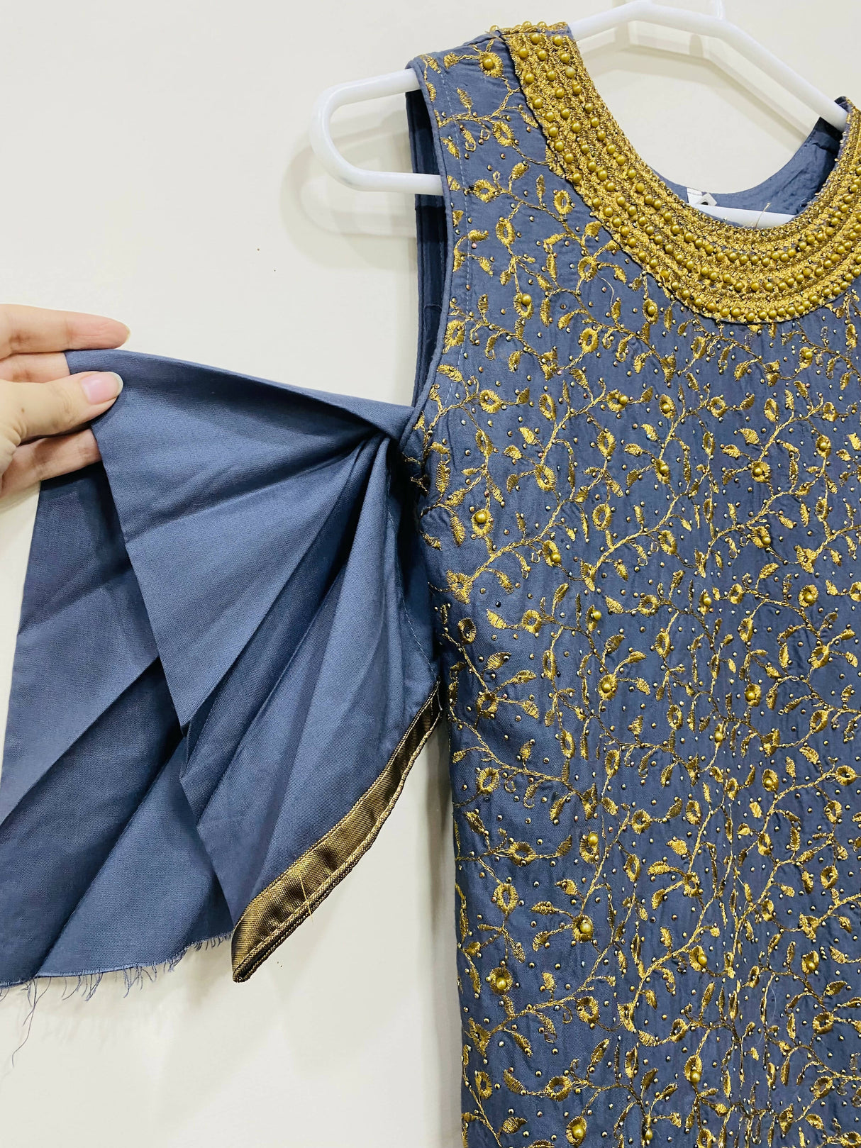 Gray Shirt trouser | Women Locally Made Kurta | Small | New