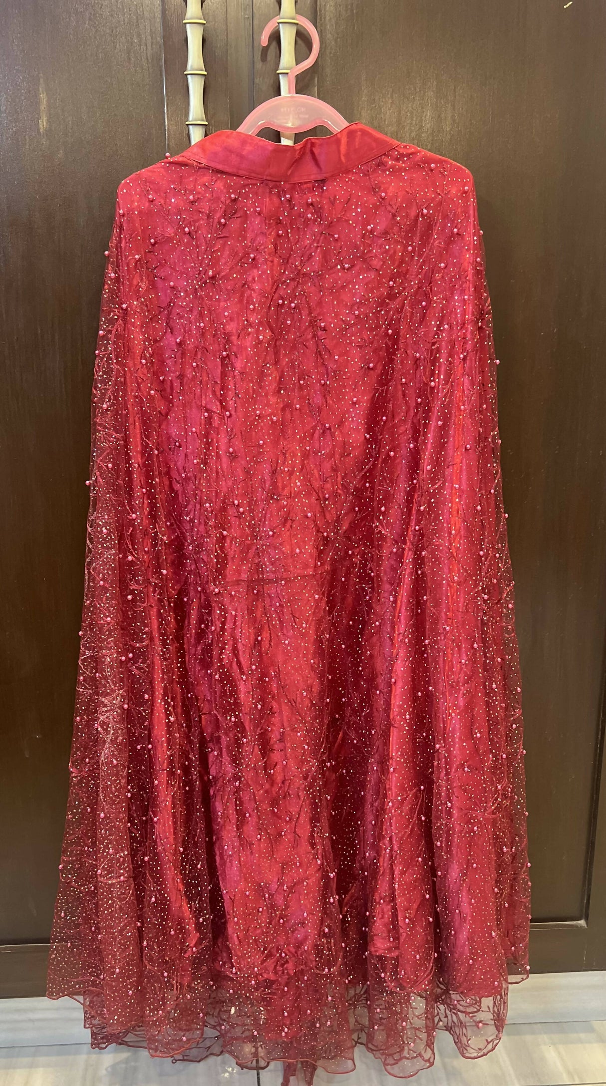 Stylish Red Lehnga | Women Locally Made Formals | Small | Preloved