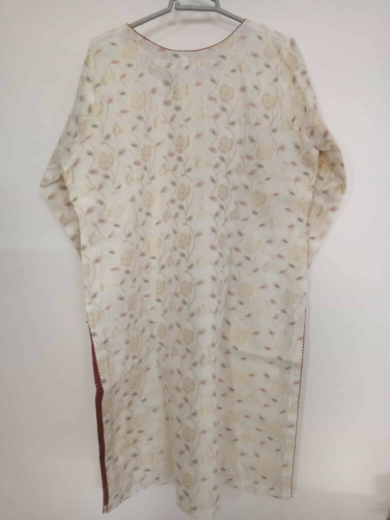 Off-white Kurta | Women Locally Made Kurta | X Large | New