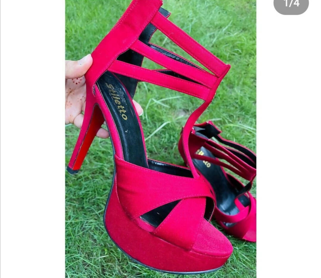 Sillito | Pink Heels | Women Shoes | Size:39 | Worn Once