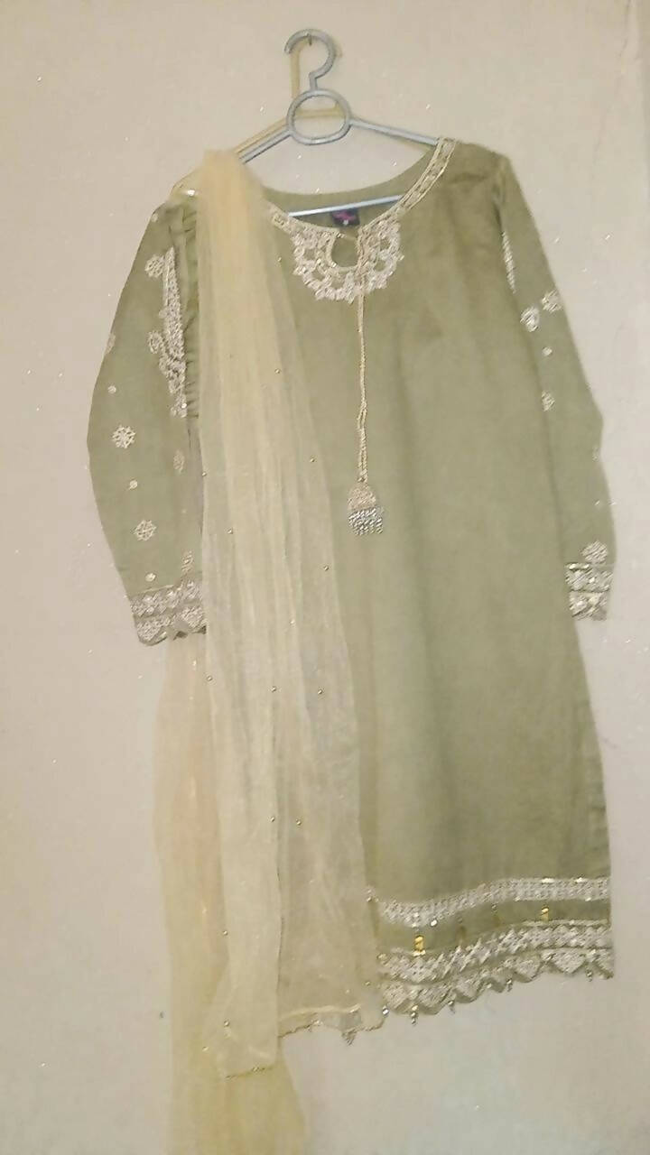 Khaddi | Net Suit | Women Branded Kurta | Medium | Worn Once