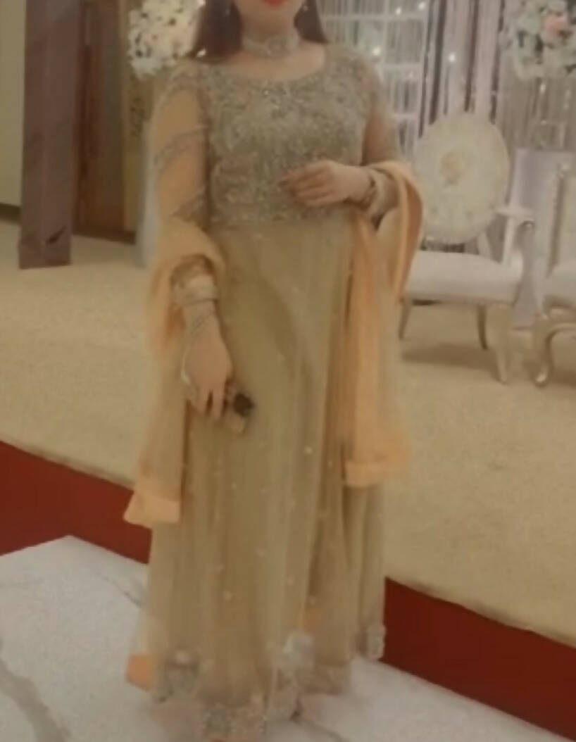 Beautiful Embroidered Maxi | Women Frocks & Maxis | Medium | Worn Once