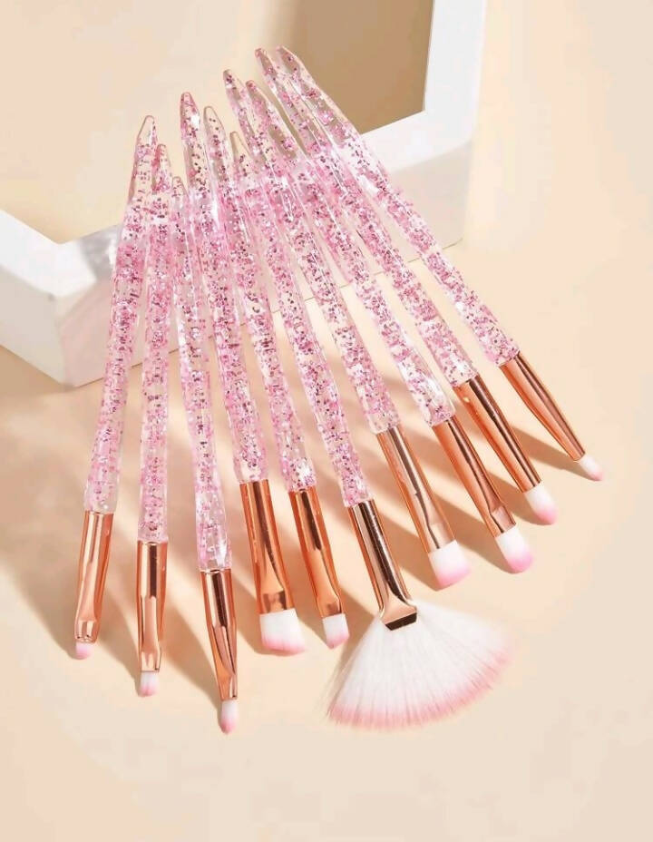 SHEIN | 10 Pcs Eye Brush Set | Women Beauty | Brand New