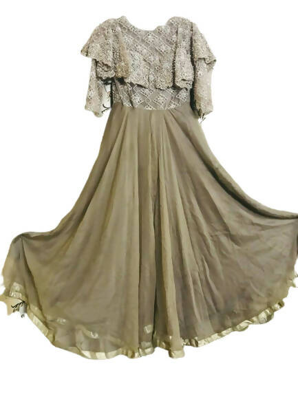 Long Maxi with Dupatta | Women Frocks & Maxis | X-Small | Worn Once
