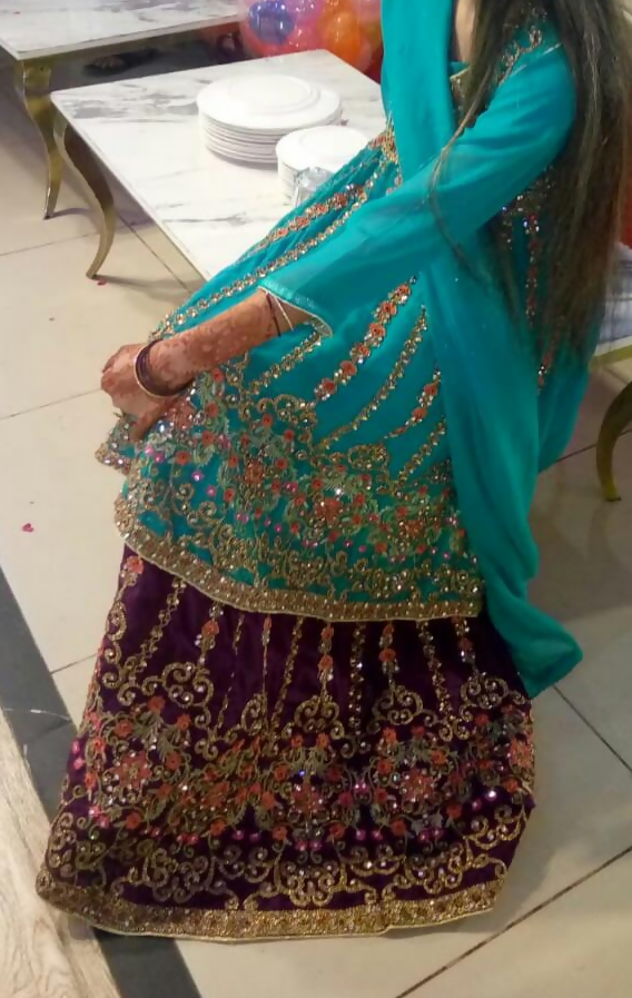 Stunning Sharara Suit | Women Locally Made Formals | Large | Preloved