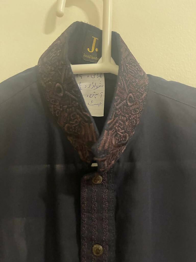 Junaid Jamshed | Black Kurta | Boys Shalwar Kameez | Preloved