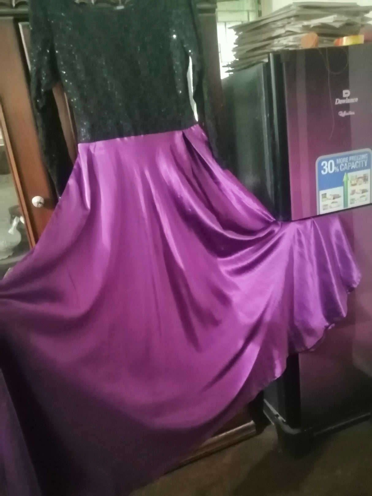 Long Silk Maxi | Women Frocks & Maxis | Small | Worn Once