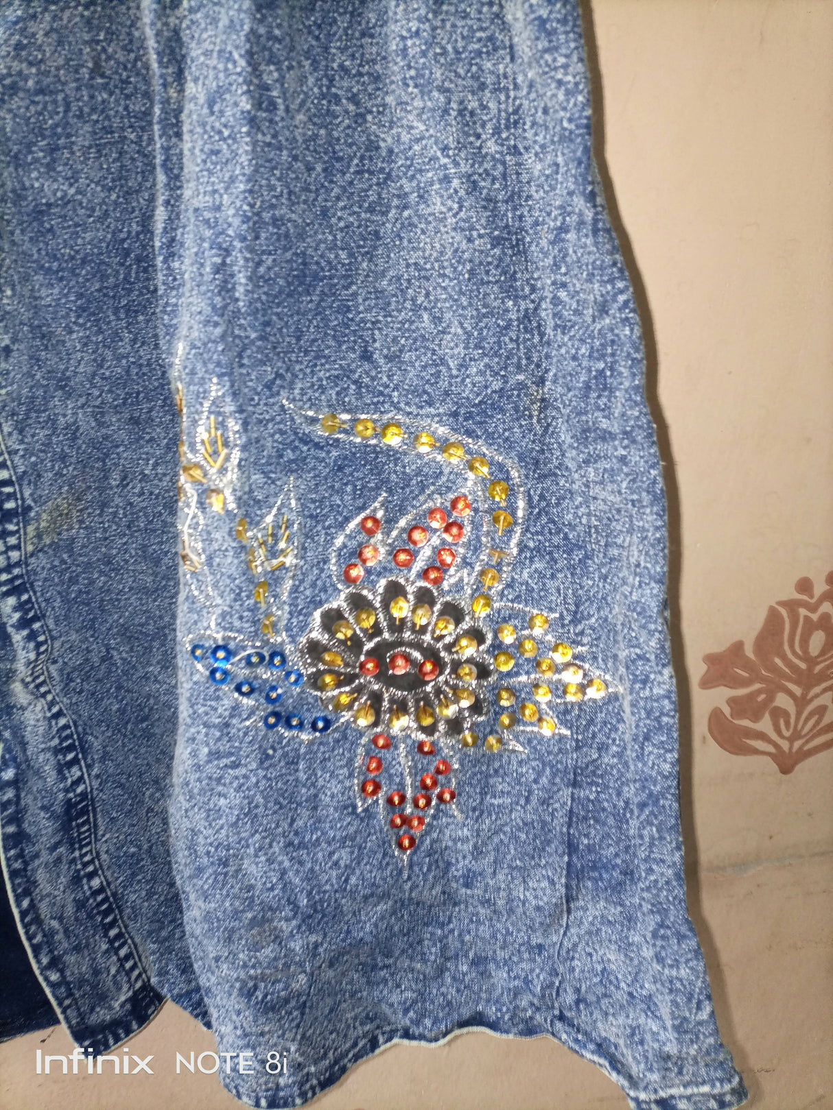 Jeans skirt for girls | Girls Skirts & Dresses | Size: 7 to 10 years | Worn Once