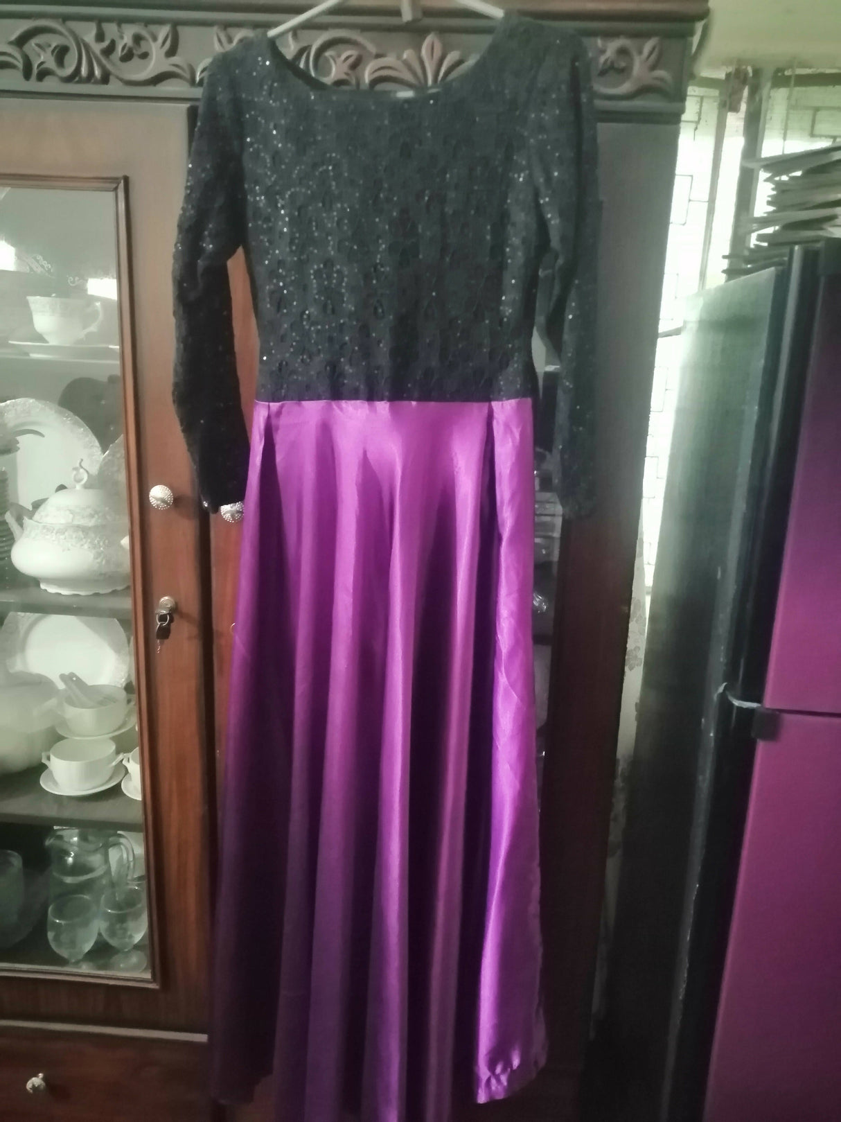 Long Silk Maxi | Women Frocks & Maxis | Small | Worn Once