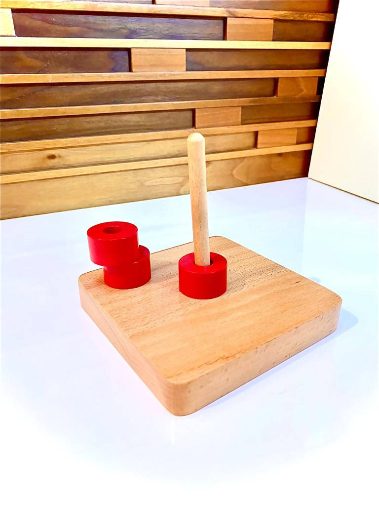 Vertical Discs Dowel | Montessori Toys | Kids Toys & Baby Gear | Brand New