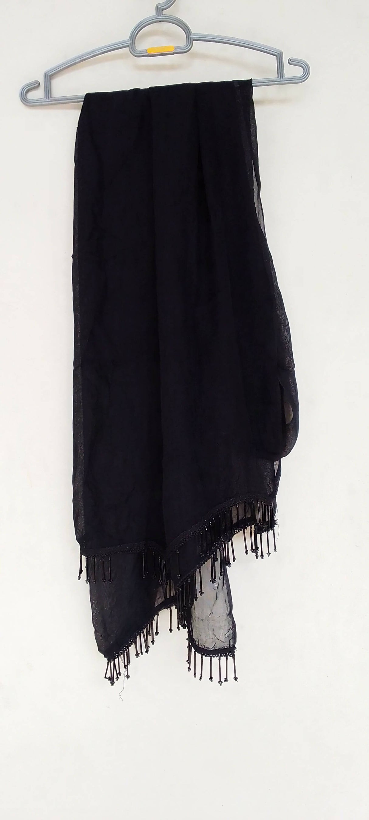 Khaadi | Black Embroidery Shirt | Women Branded Formals | Small | Worn Once