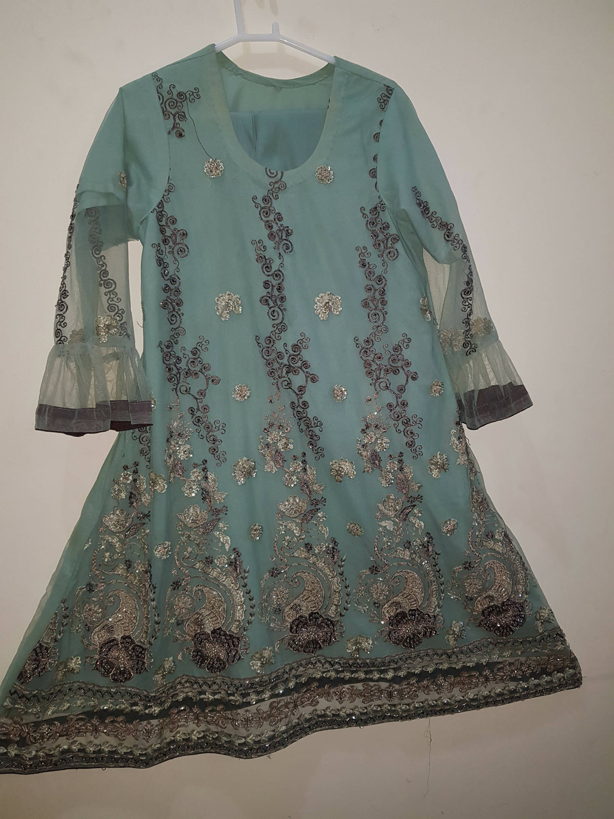Embroidered Frock | Women Frocks & Maxis | Medium | Worn Once