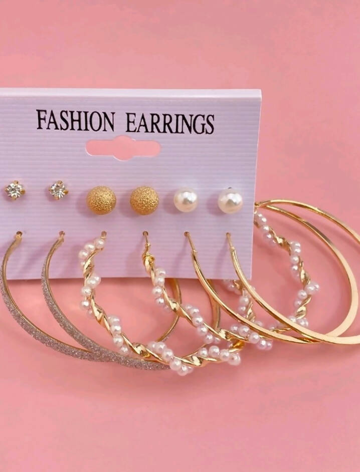 Shein | 3 Hoop Earrings Shein | Women Jewelry | Brand New