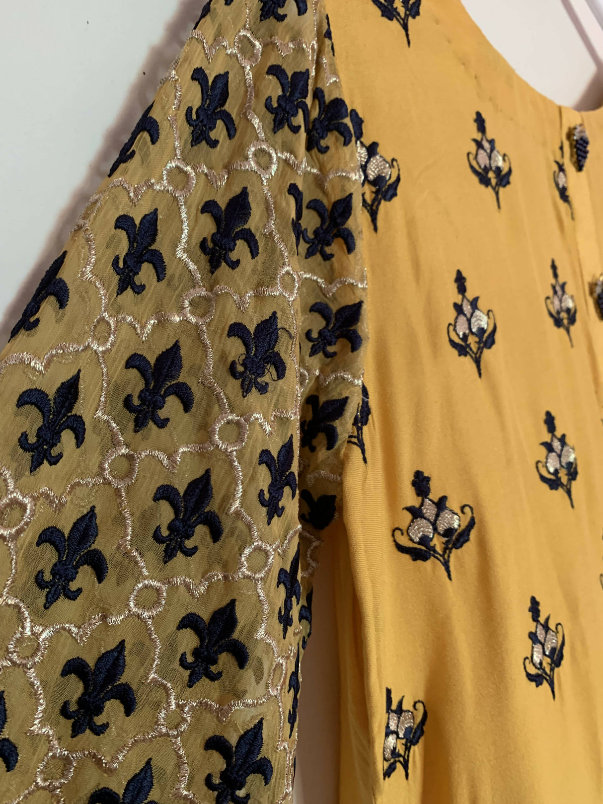 Batik | Mustard Kurta | Women Branded Kurta | Small | Brand New