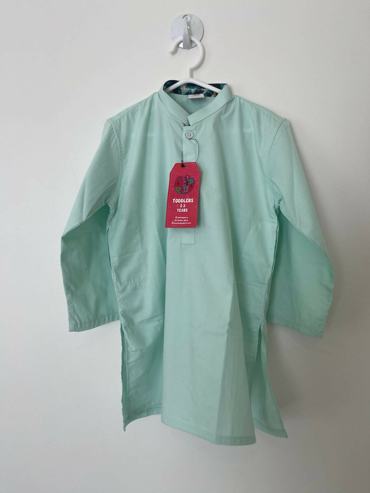 Bachaa Party | Blue Kurta (2-3 years) | Boys Shalwar Kameez | Brand New