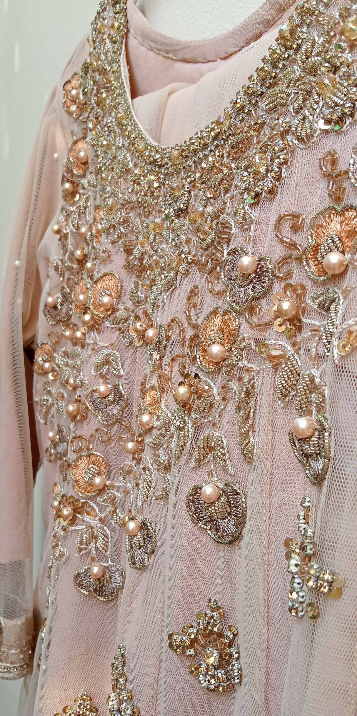 Tea Pink 3 Piece Frok | Women Locally Made Formals | Small | Preloved