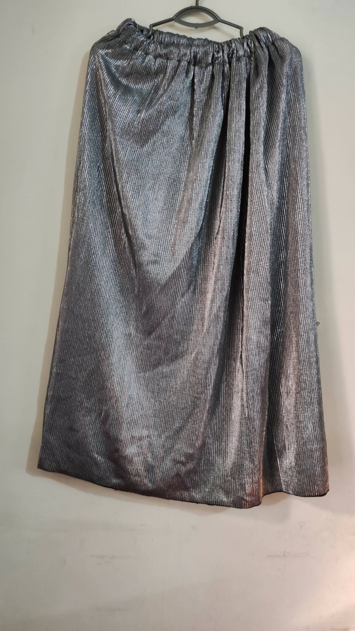 3 PC- Red Maroon Shirt with Skirt and Dupatta | Women Locally Made Formals | Small | Worn Once