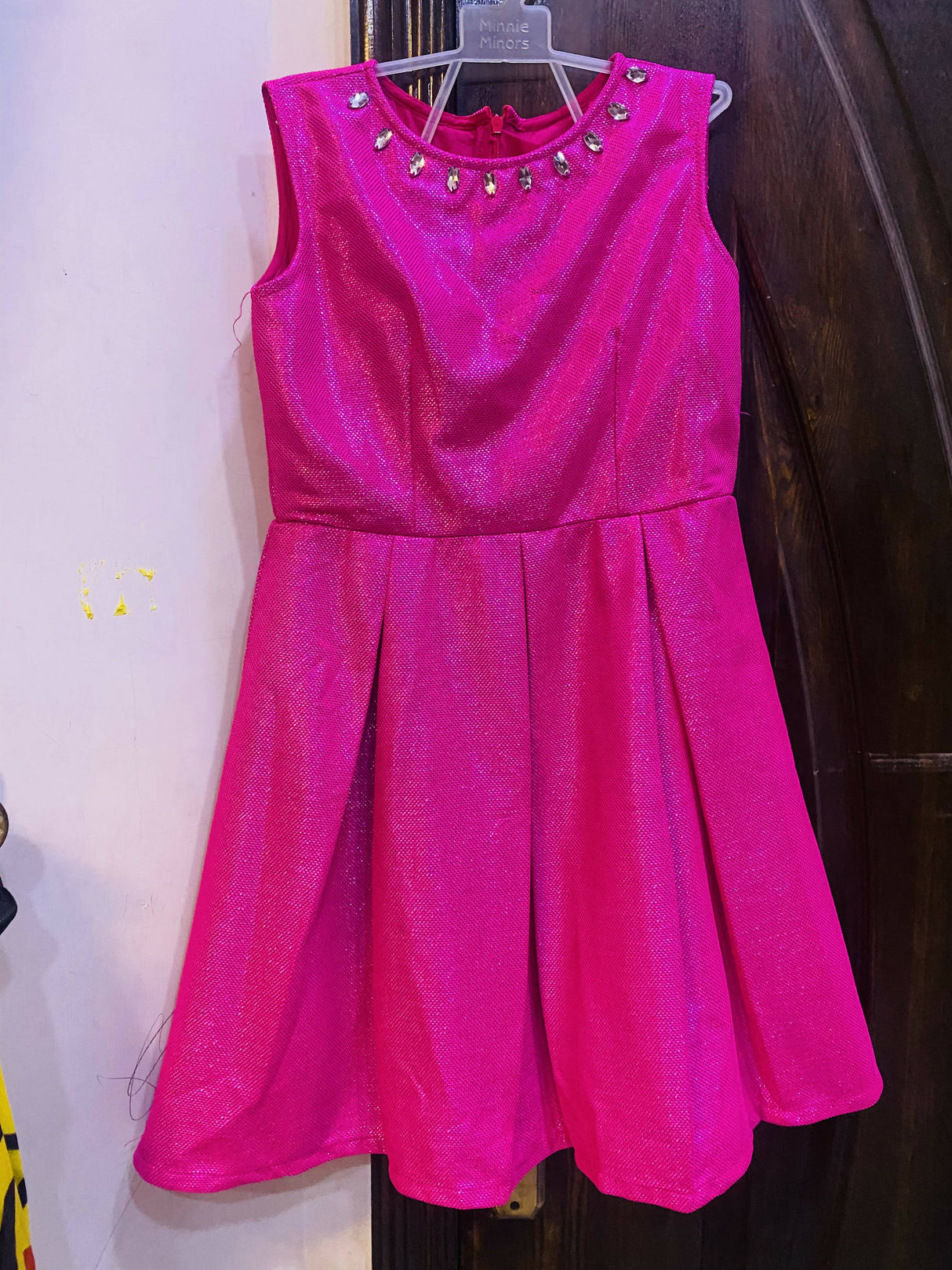 Essentia | Pink Girls Frok | Kids | Girls Skirts & Dresses | Size: 5 to 6 Yrs | Worn Once