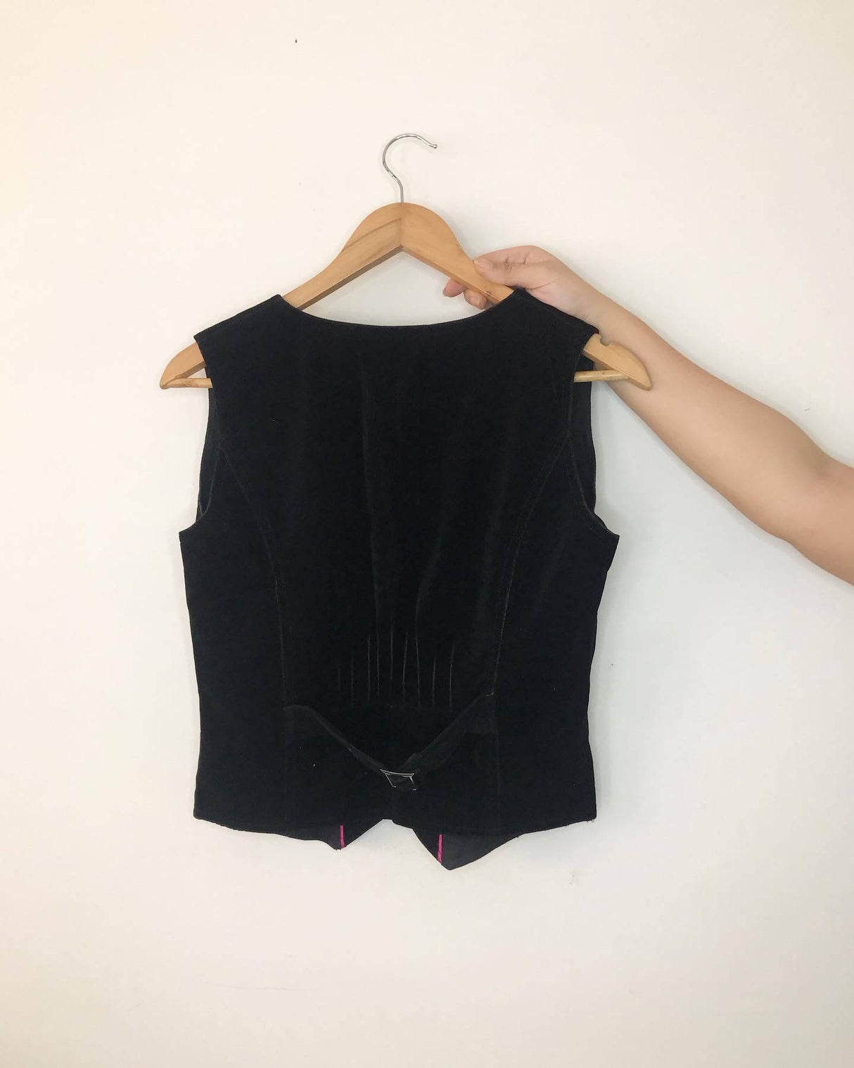 Outfitters | Black Formal Corduroy Blazer Vest | Women Tops & Shirts | Medium |Worn Once