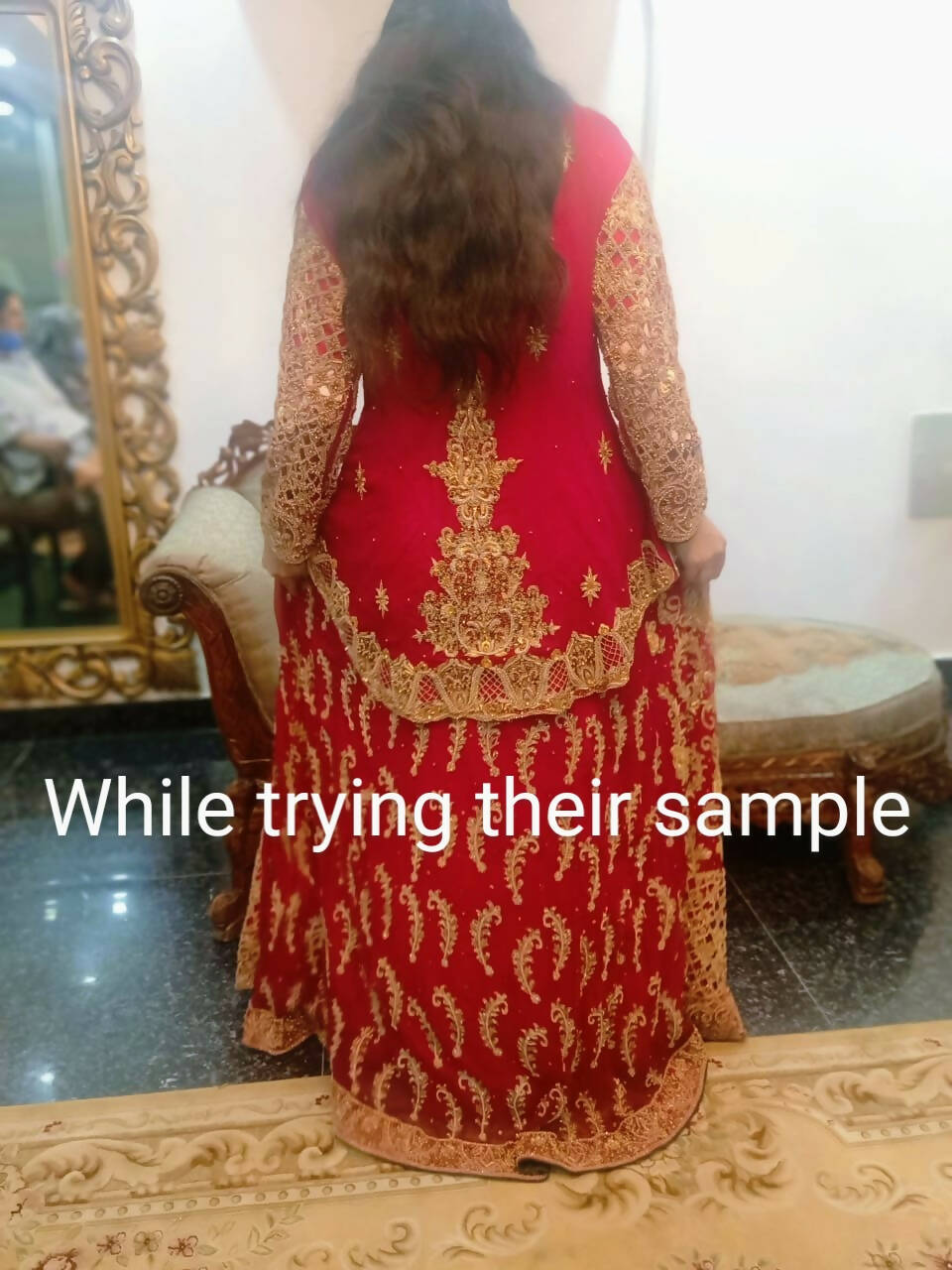 Arit Bridal Studio | Red Festive Baraat Lehaga | Women Bridals | Medium | Worn Once