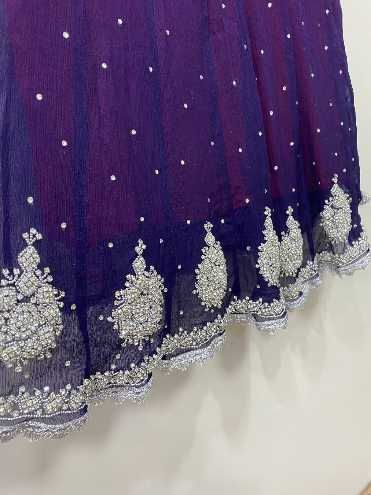 Red Purple 3 PC Formal suit | Women Locally Made Formals | Small | Worn Once