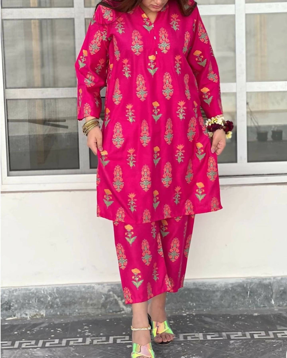 Blue 2 pc Stitched suit | Women Locally Made Kurta | All Sizes | Brand New