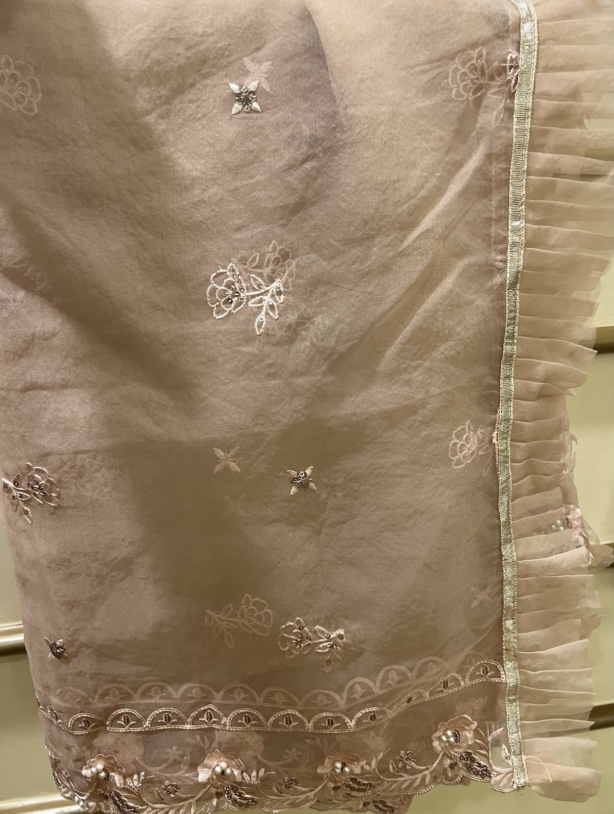 Sadabhar | Hand Embroidery Work Formal Dress | Women Branded Formals | Medium | Worn Once