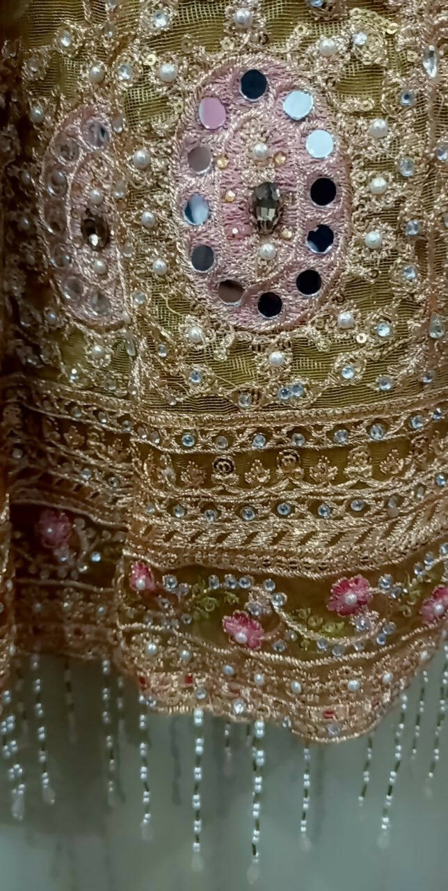 Mustard 3Pcs | Women Locally Made Formals | Medium | Worn Once