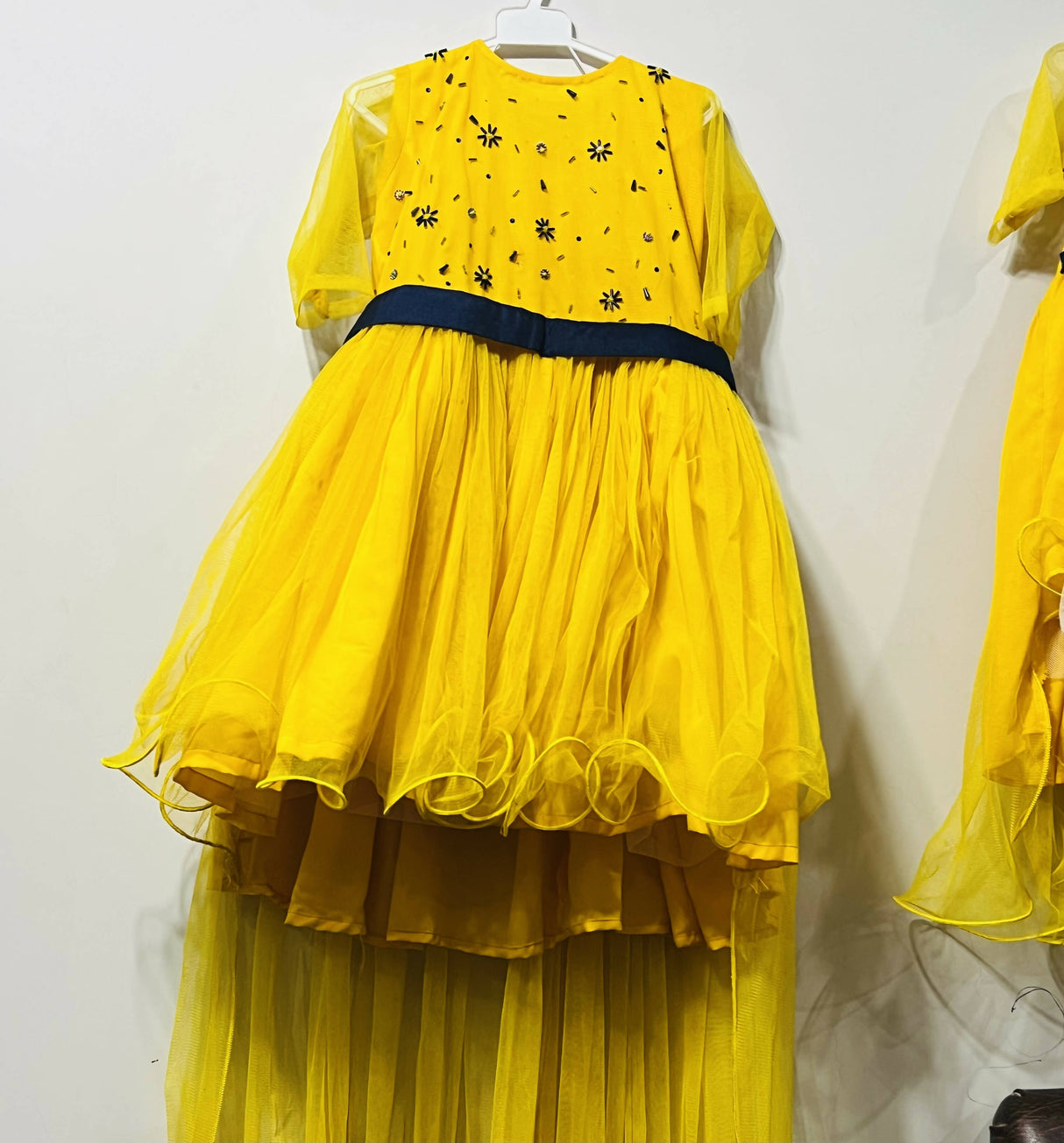 Yellow Frock | Kids | Girls Skirts & Dresses | Size: 2 & 4 Years | Worn Once