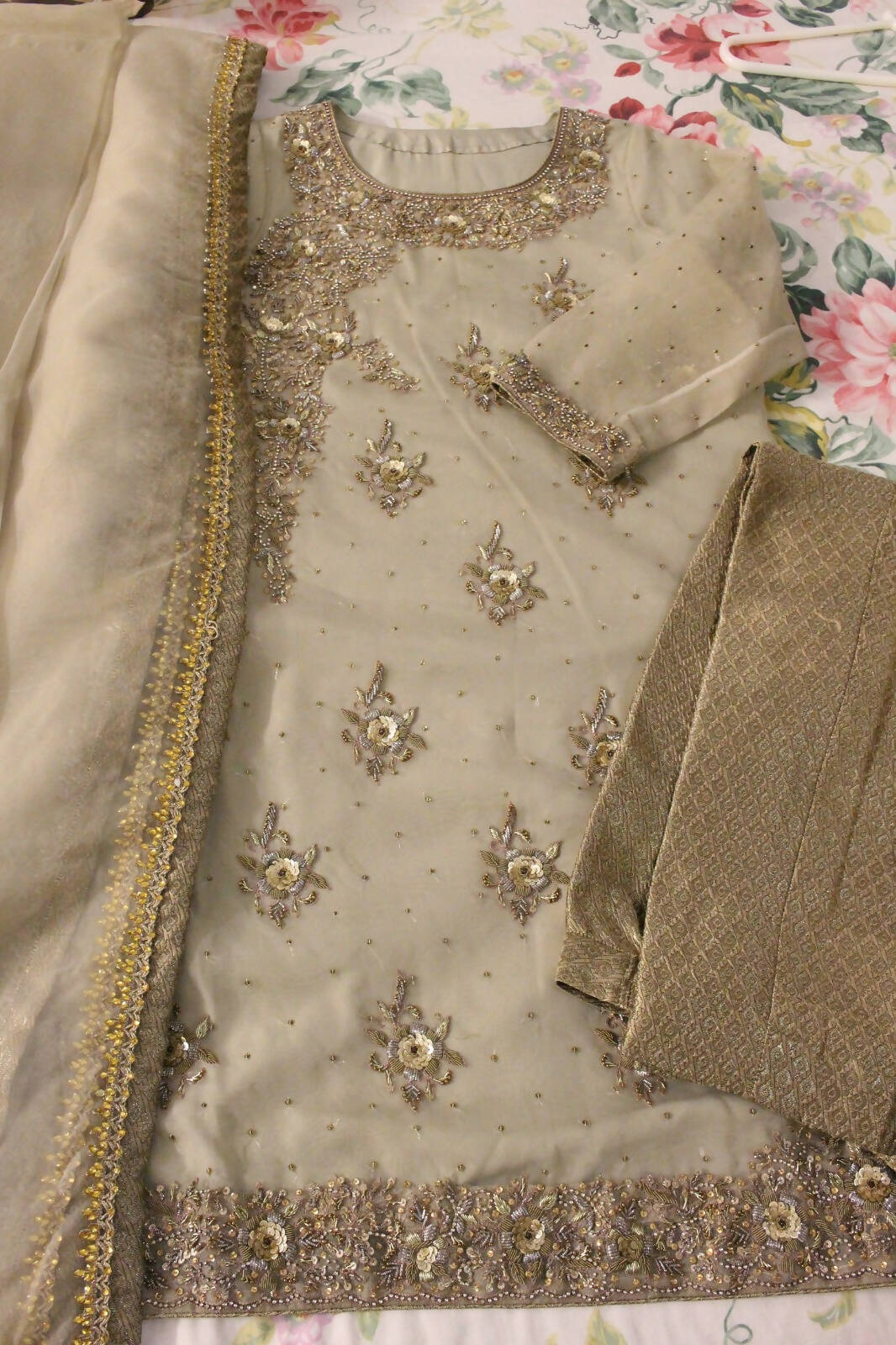 Embroidered Suit | Women Locally Made Formals | Worn Once