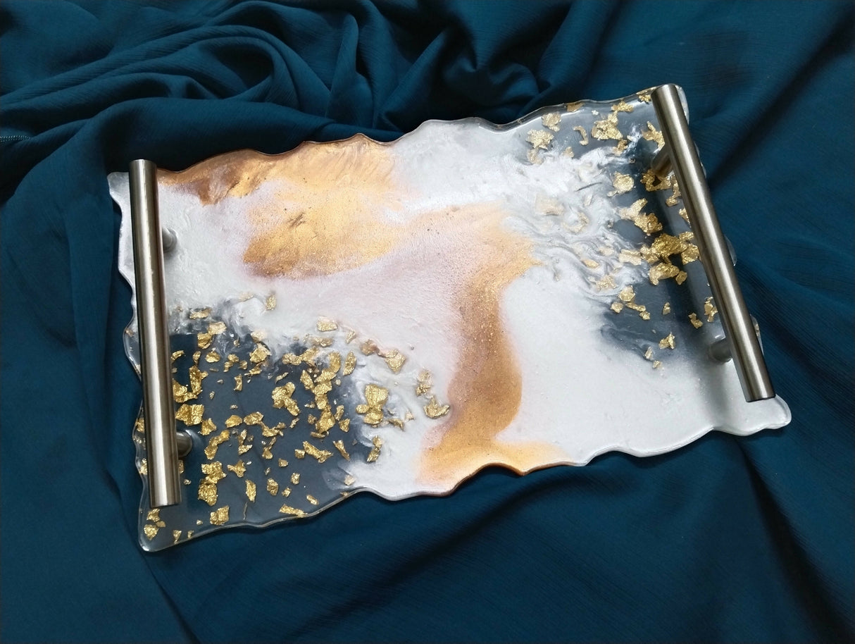 Resin Tray with Handles | For Your Home | Home & Decor | Large | New