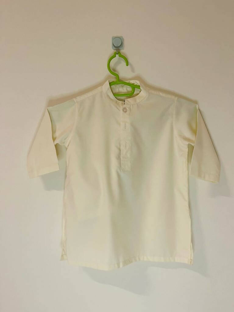 Little man | White Kurta with Shalwar 1 year | Boys Shalwar Kameez | Brand New