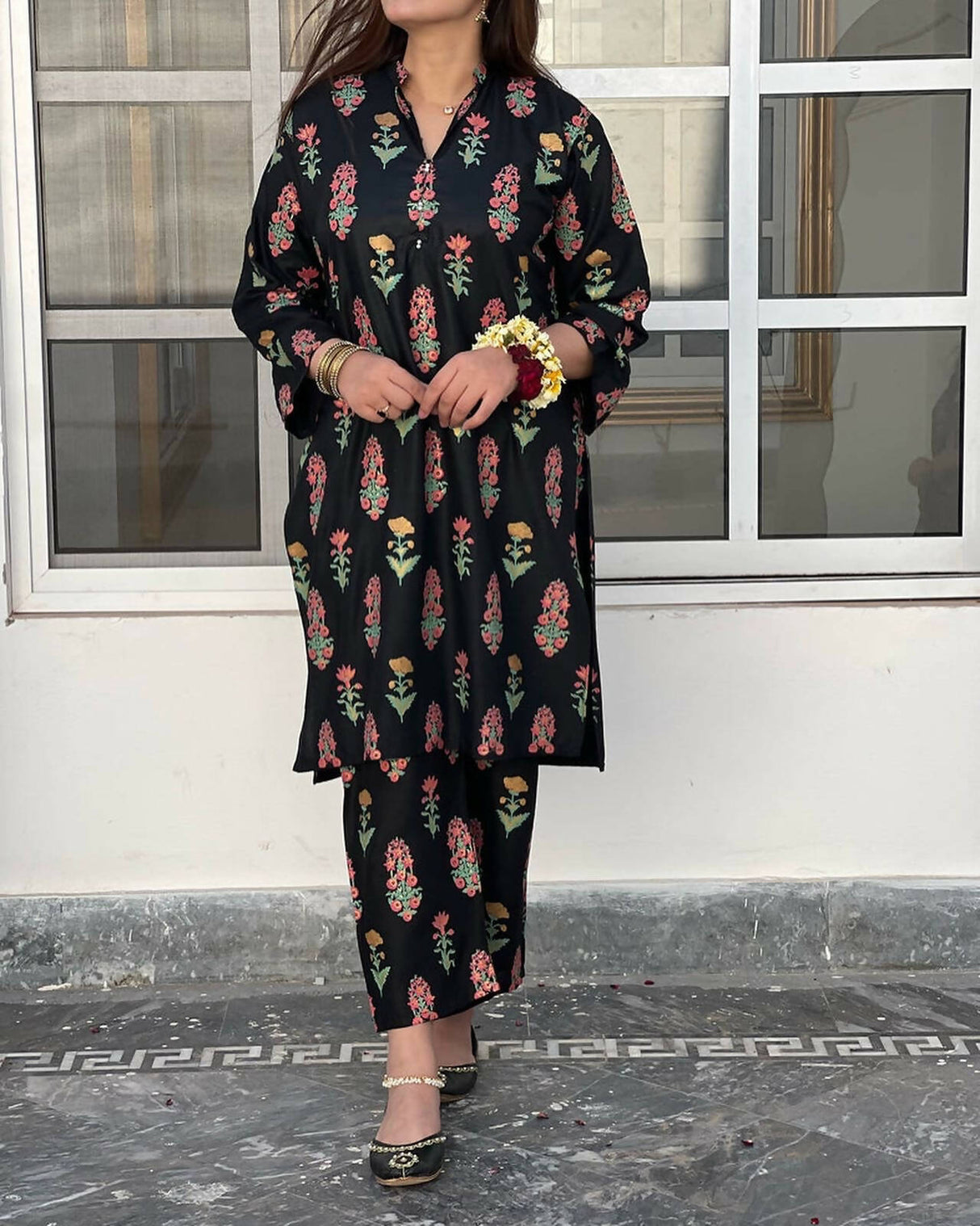 Blue 2 pc Stitched suit | Women Locally Made Kurta | All Sizes | Brand New