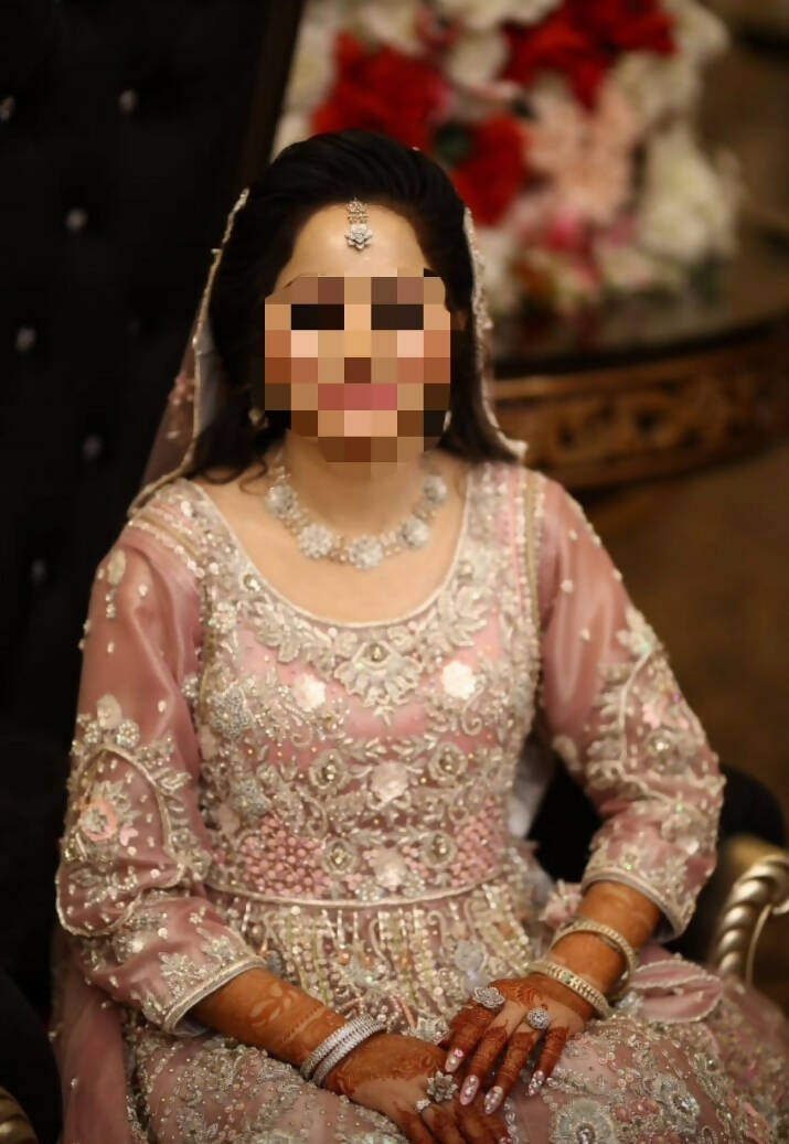 Festive Walima Suit with long Tail Dupatta | Women Bridals | Medium | Worn Once