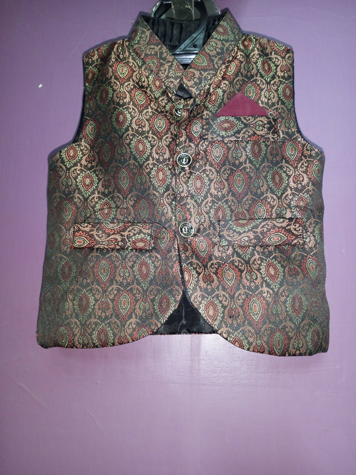 Kids Boy Waistcoat (2-3 years) | Boy's Shalwar Kameez | Preloved