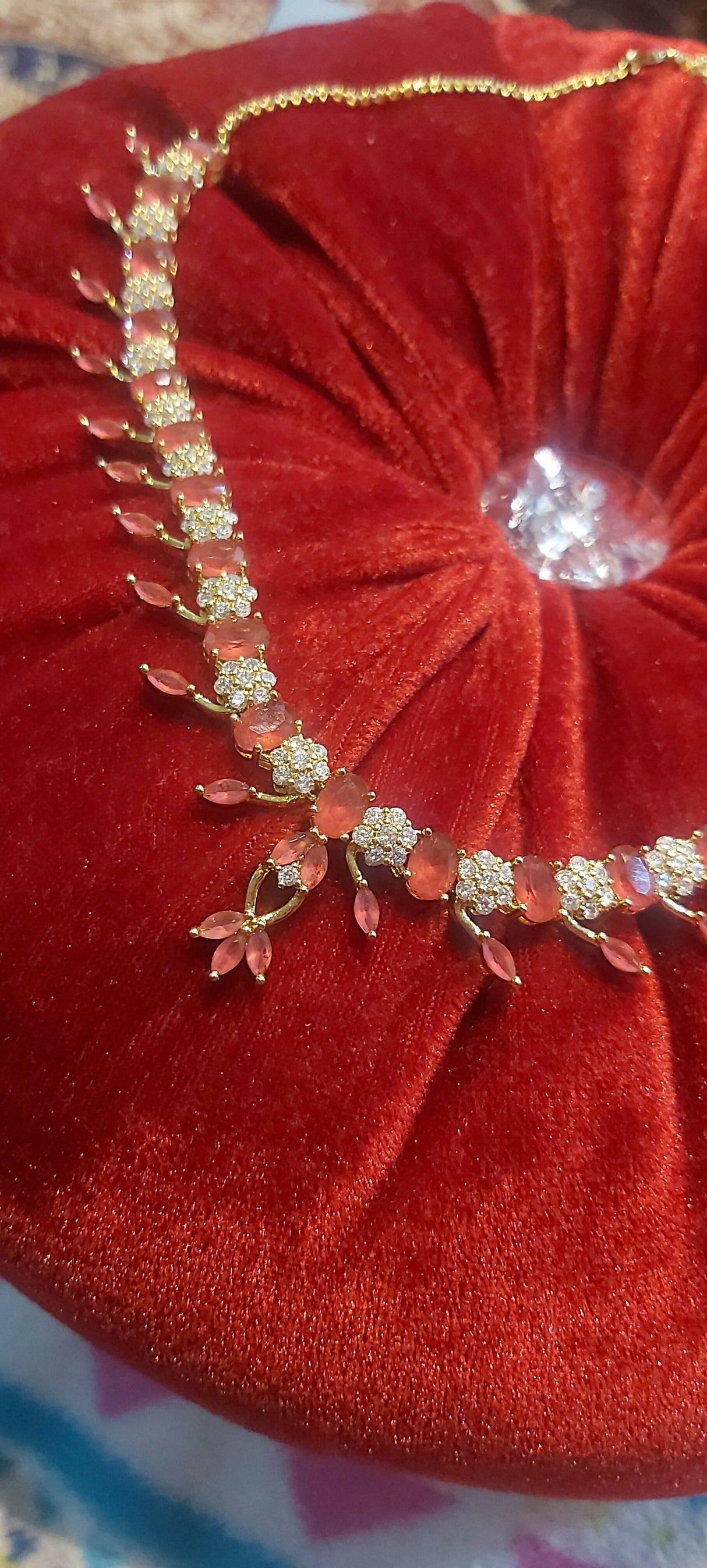 Pink Zircon jewelry set | Women Jewelry | New