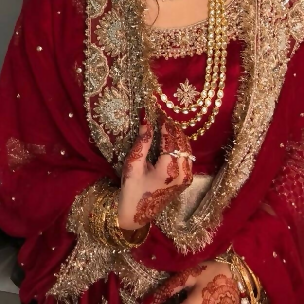 Beautiful Red Bridal Suit | Women Bridals | Small | Worn Once