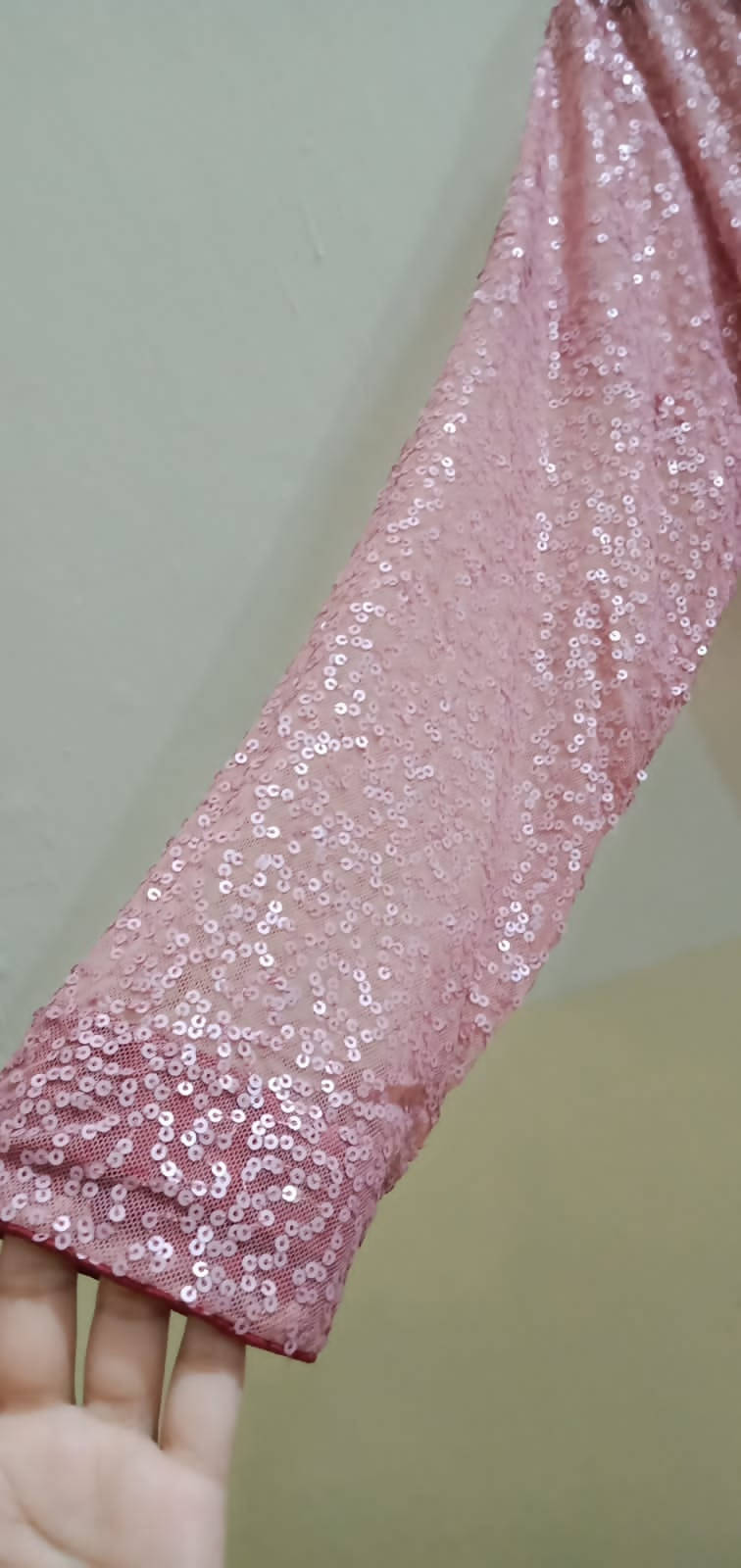 Pink Sequence Suit | Women Locally Made Formals | Small | New