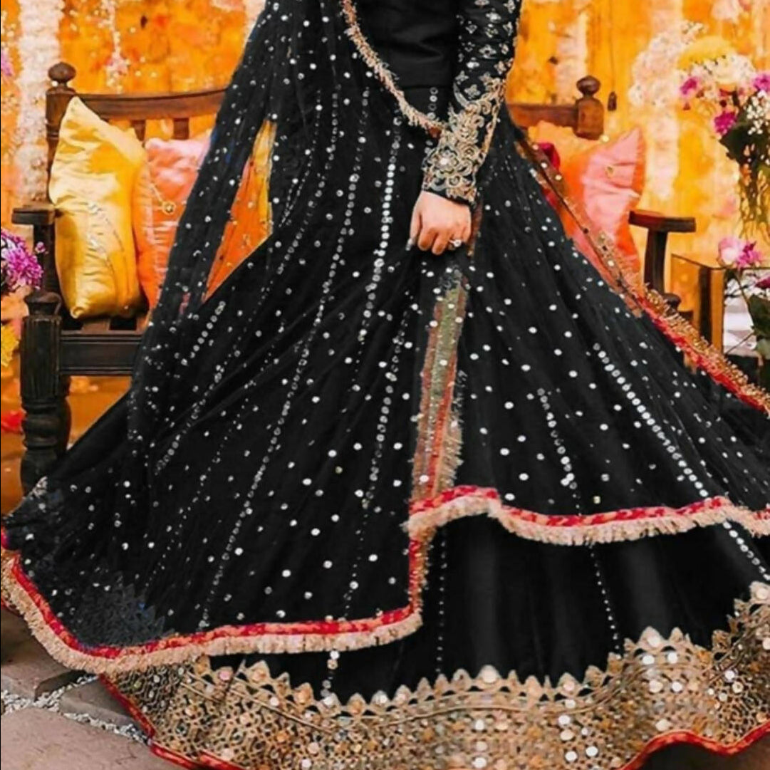 Heavy Embroidery Handwork maxi | Women Frocks & Maxis | Small | New