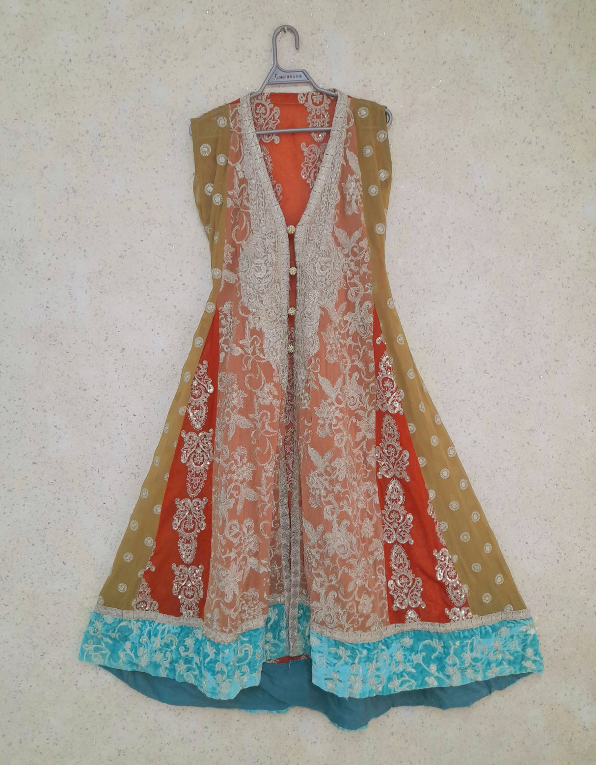 Fully Embroidered 4 PC Formals | Women Frocks & Maxis | Small | Worn Once