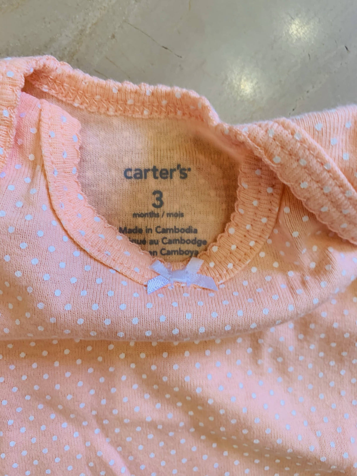 کارٹرس | بیبی گرل | 2 ONESIES / باڈی سوٹ کا پیک | 0-3 ماہ | پریلوڈ