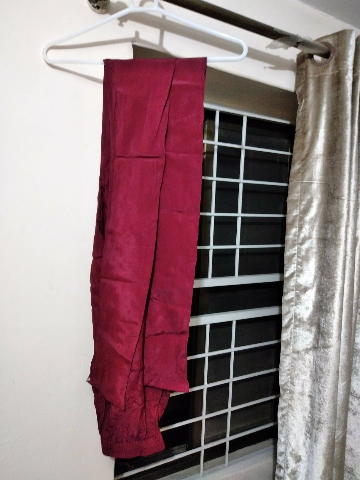 Maroon Frok | Women Locally Made Formals | Small | Preloved