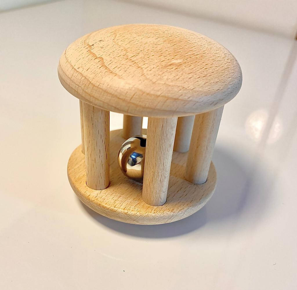 Bell Drum Rattle | Kids Toys & Baby Gear | Brand New